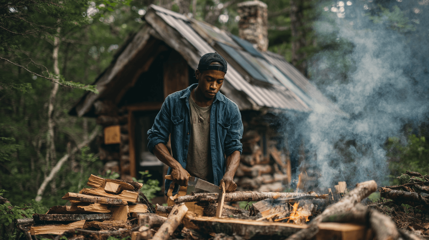Off-Grid Cabin